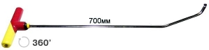 Крючок под сменные винтовые насадки (680 мм) № PRTS47a (Platinum+) - инструмент PDR для удаления вмятин